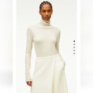 Zara high collar top limited edition